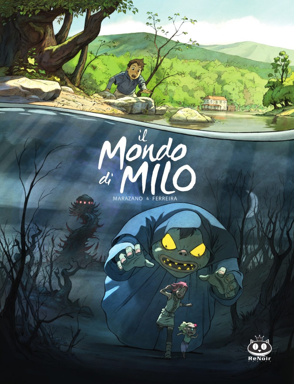 Il Mondo di Milo vol. 1, copertina di Christophe Ferreiracover