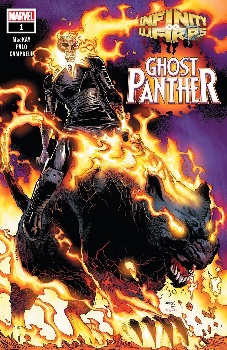 Infinity Warps: Ghost Panther #1, copertina di Humberto Ramos