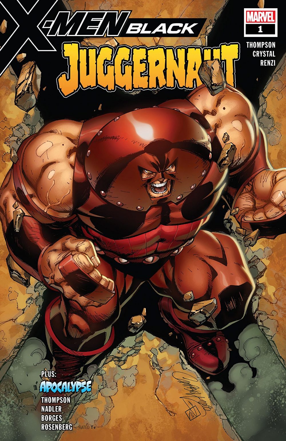 Juggernaut #1, copertina di J. Scott Campbell