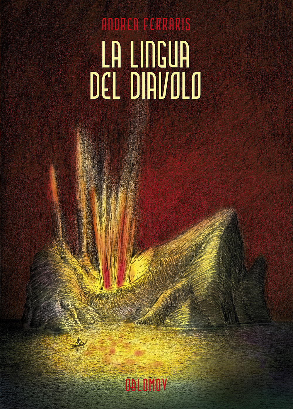 La lingua del diavolo, copertina di Andrea Ferraris