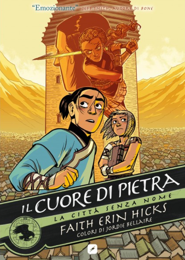 Il cuore di pietra, copertina di Faith Erin Hicks