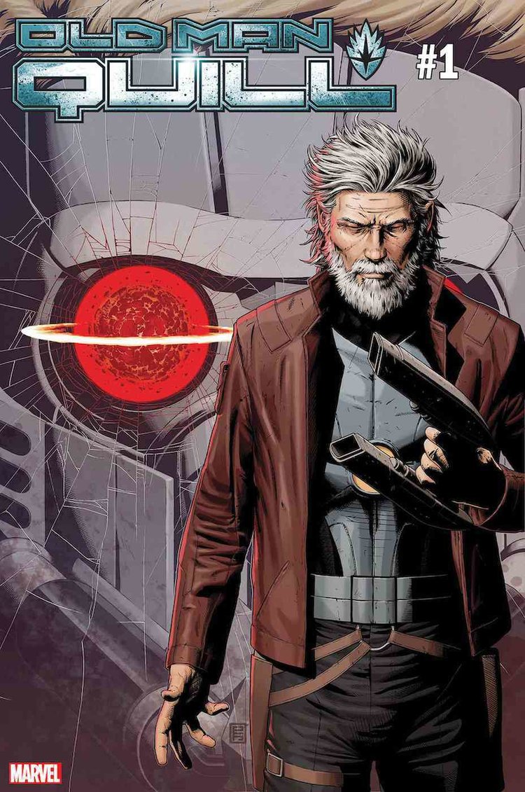 Old Man Quill #1, copertina di Andrea Sorrentino