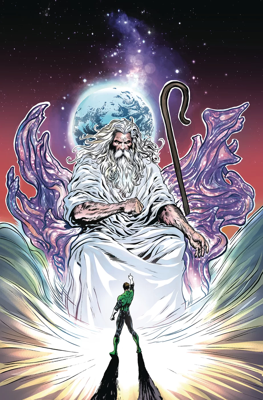 Green Lantern #3, copertina di Liam Sharp==