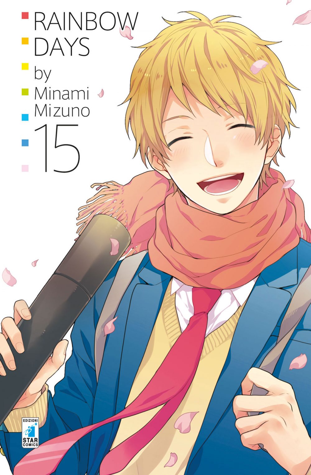 Rainbow Days 15, copertina di Minami Mizuno