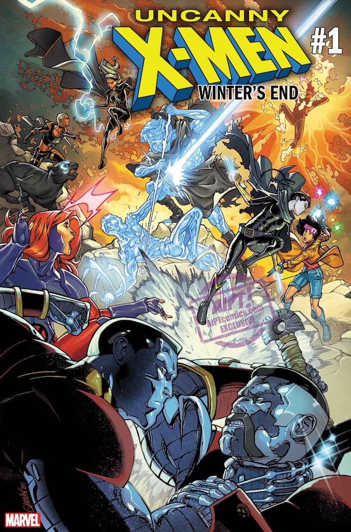 Uncanny X-Men- Winter’s End #1, copertina di Javier Garrón