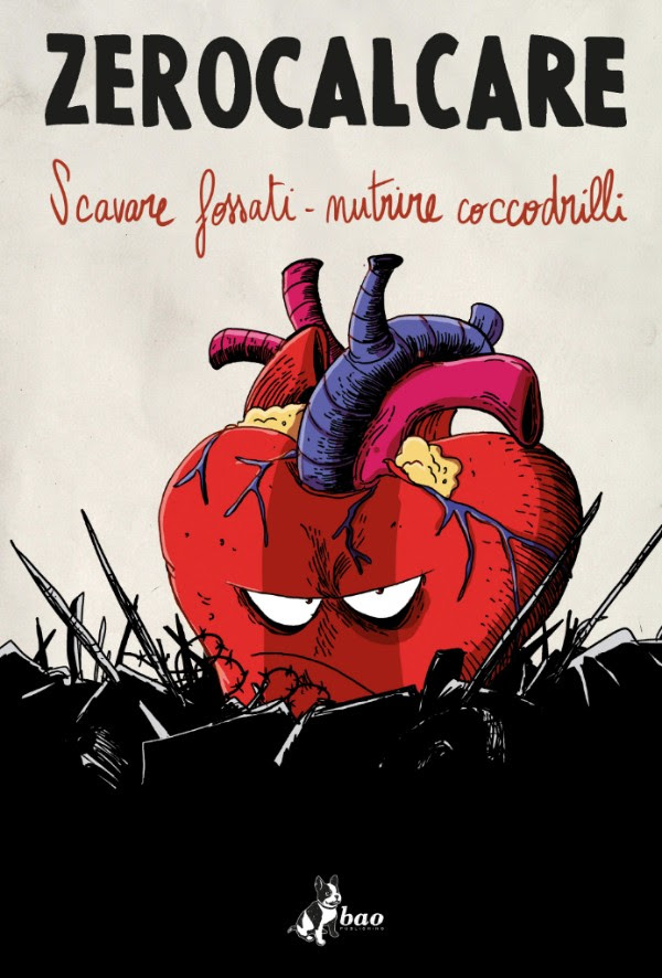 Scavare fossati - Nutrire coccodrilli, copertina di Zerocalcare