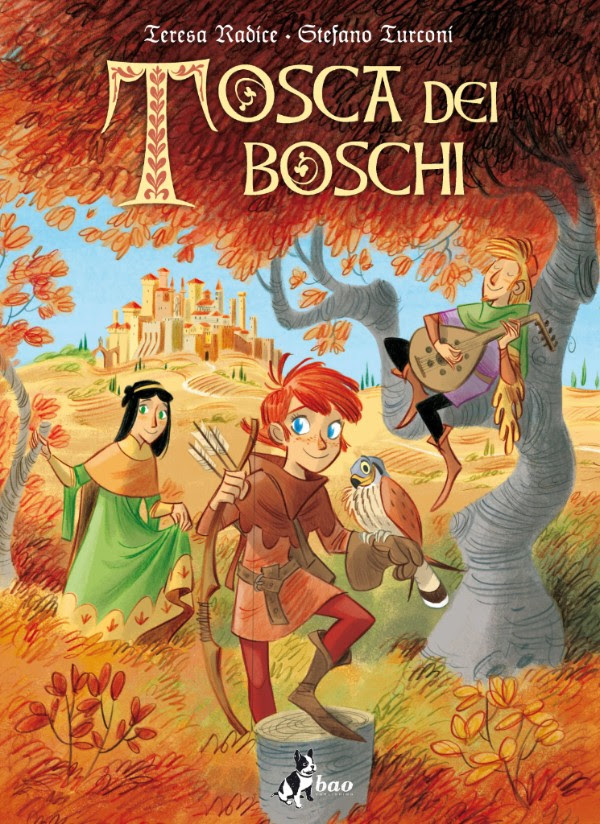 Tosca dei boschi, copertina di Stefano Turconi