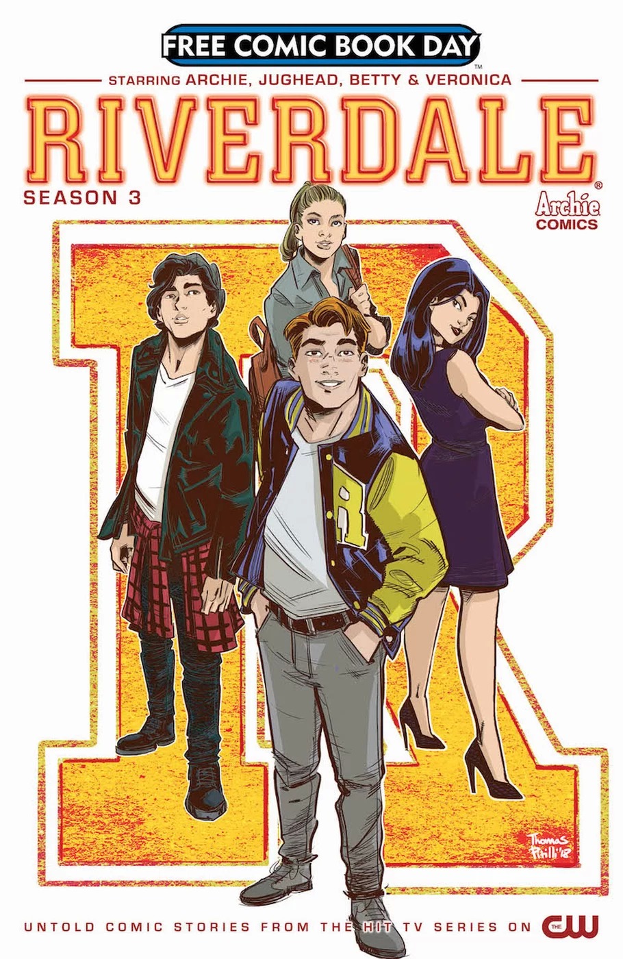 Riverdale Season 3 Special - Free Comic Book Day 2019, copertina di Thomas Pitilli 