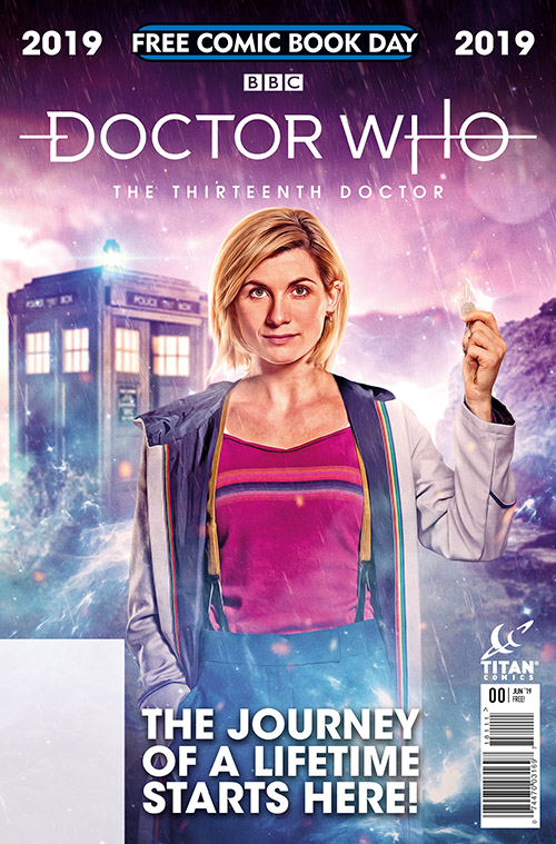 Doctor Who: The Thirteenth Doctor - Free Comic Book Day 2019, copertina di Enrica Eren Angiolini