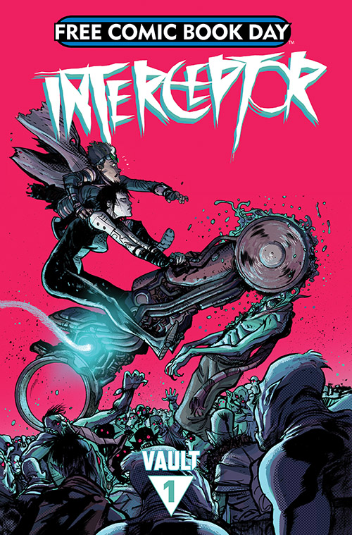 Interceptor #1 - Free Comic Book Day 2019, copertina di Daniel Warren Johnson