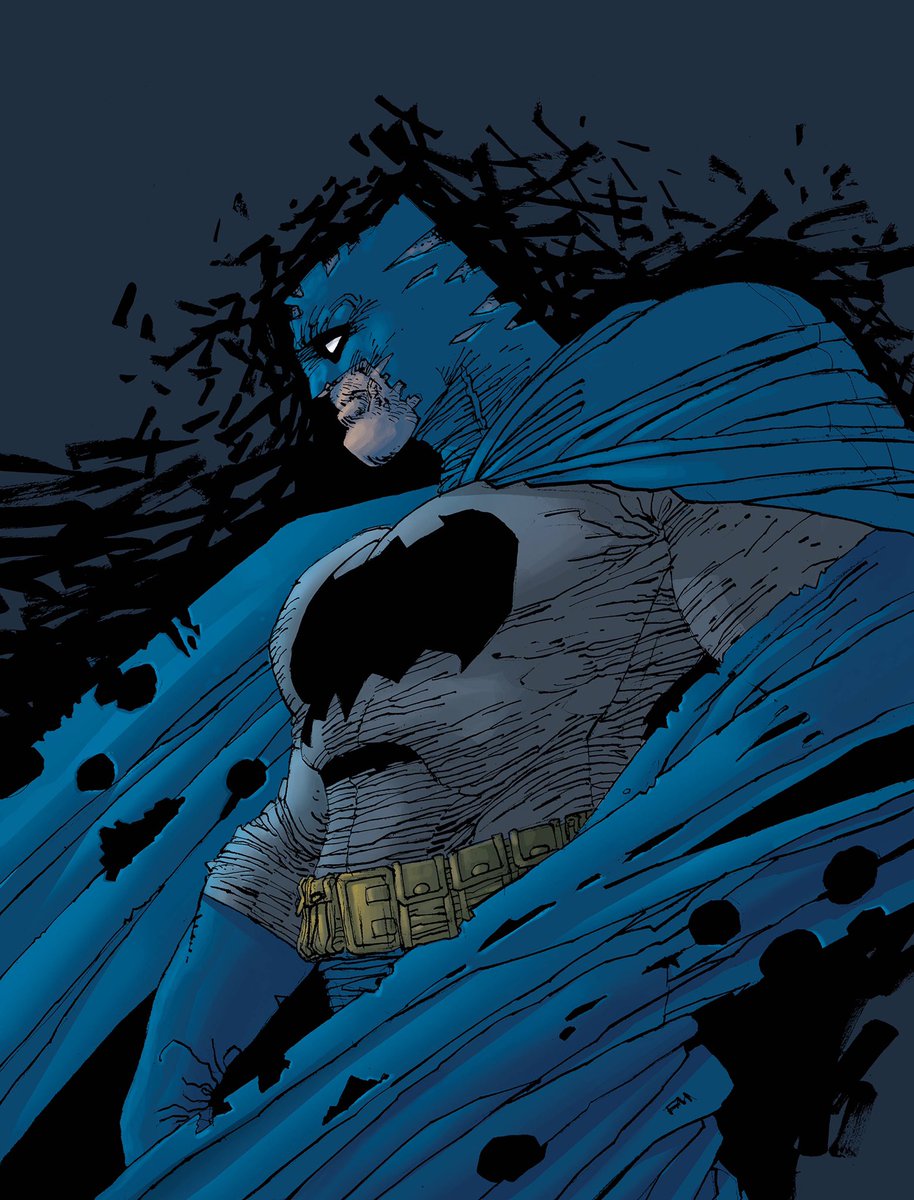 Batman, immagine promo di Frank Miller