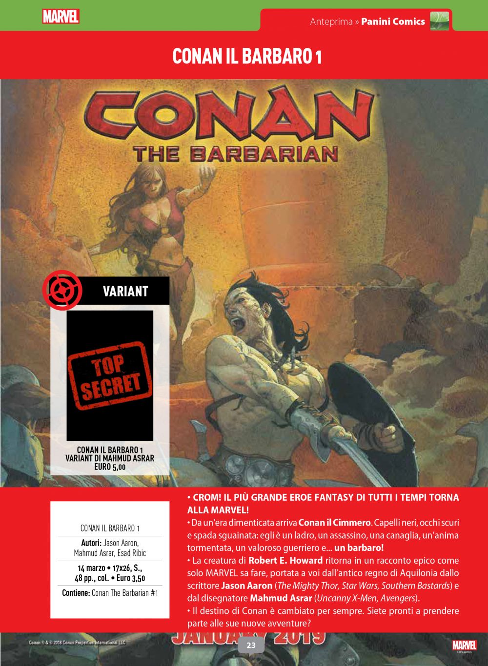 Conan su Anteprima