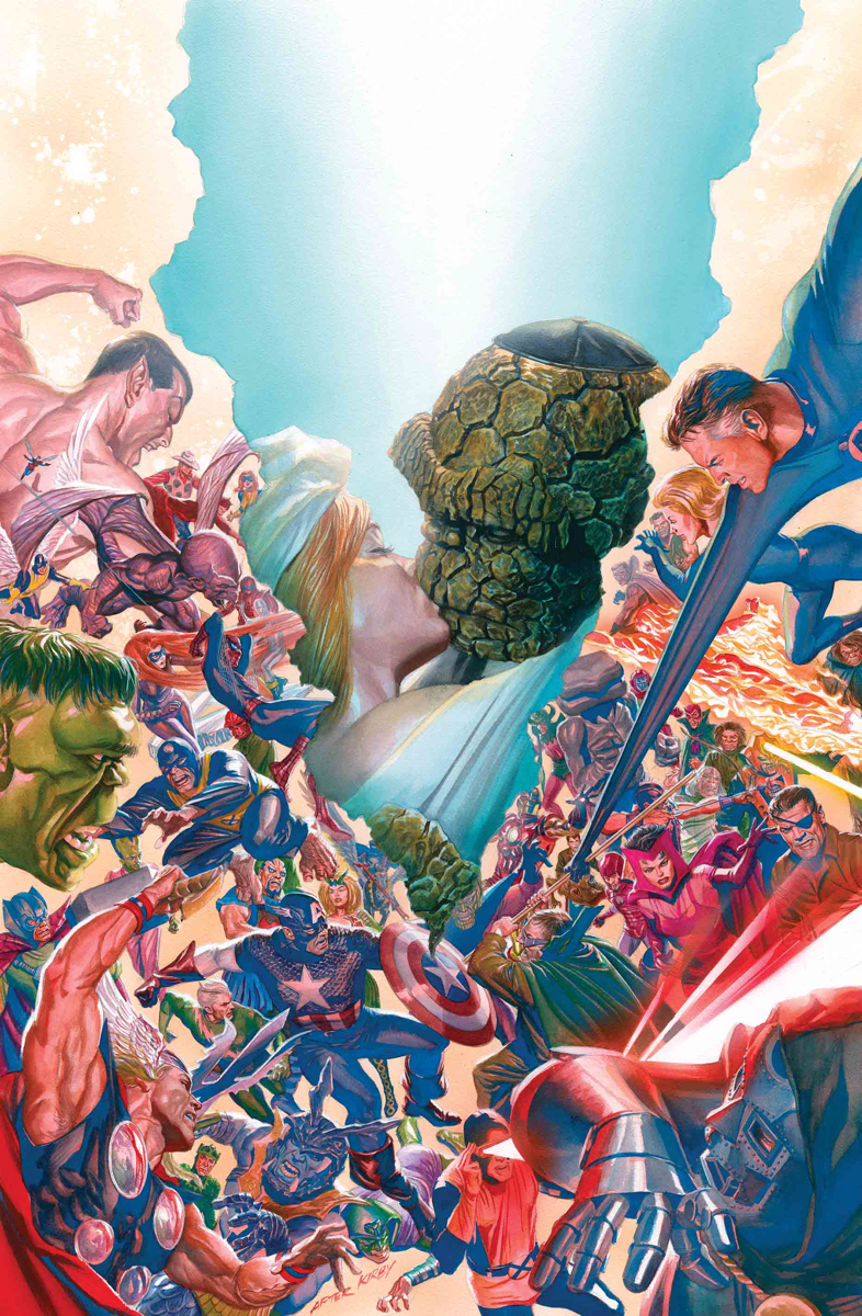 Fantastic Four #5, variant cover di Alex Ross