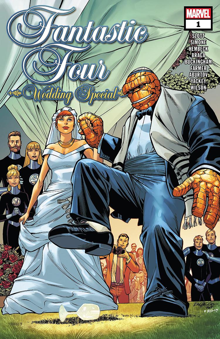 Fantastic Four: Wedding Special #1, copertina di Carlos Pacheco