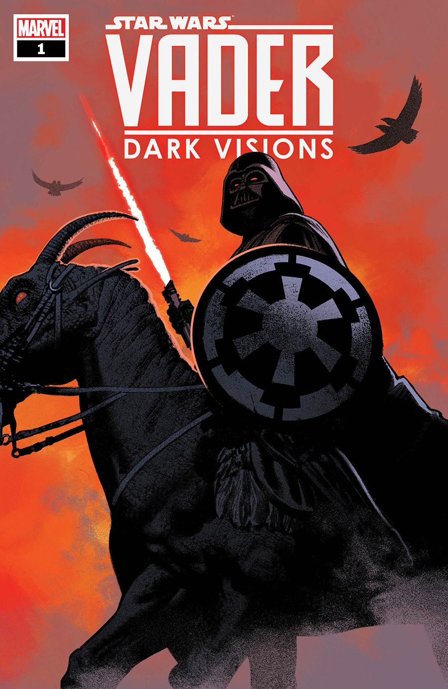 Darth Vader: Dark Visions #1, copertina di Greg Smallwood