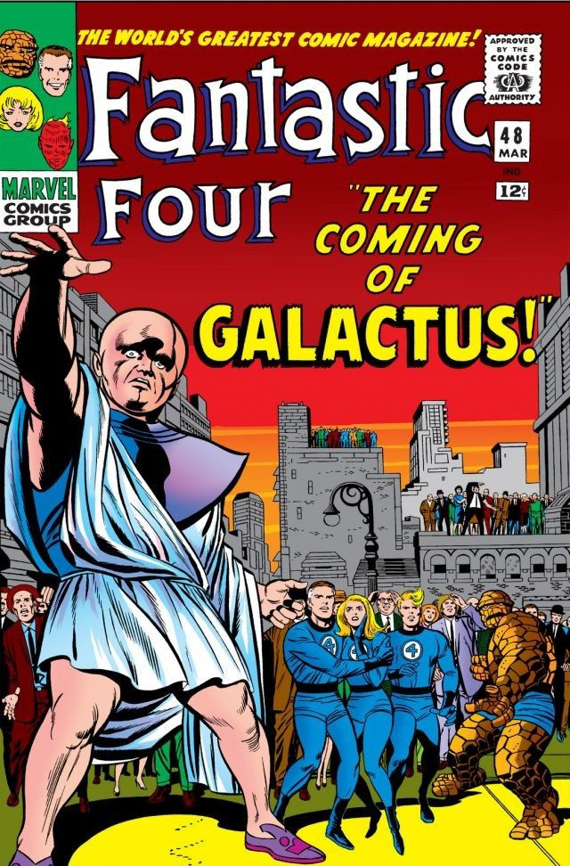 Fantastic Four #48, copertina di Jack Kirby