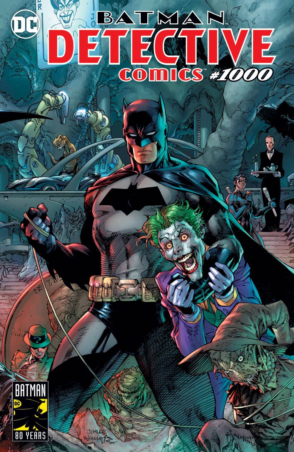 Detective Comics #1000, copertina di Jim Lee