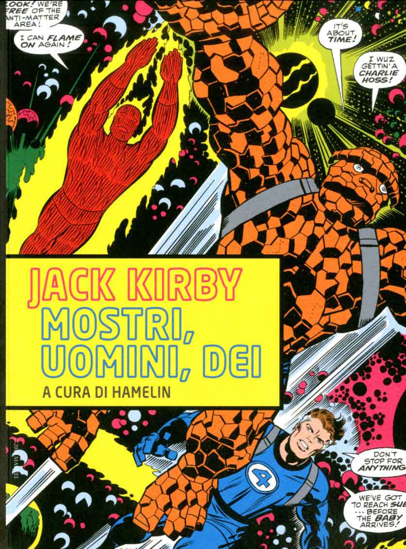 Jack Kirby: Mostri, uomini, dei, copertina di Jack Kirby