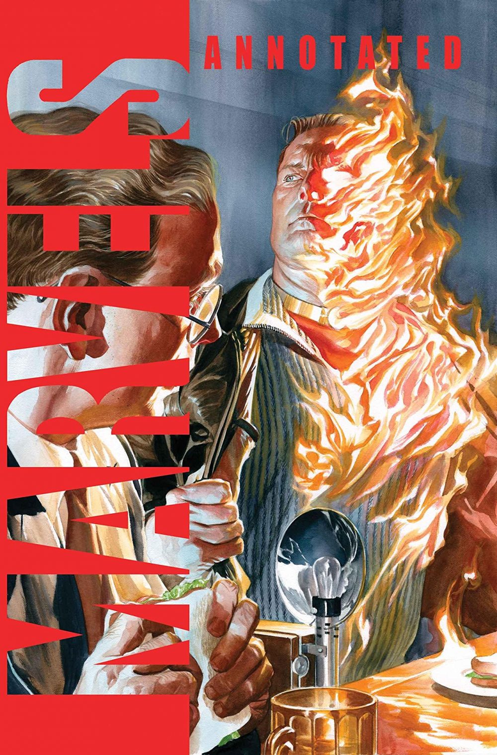 Marvels Annotated #1, copertina di Alex Ross