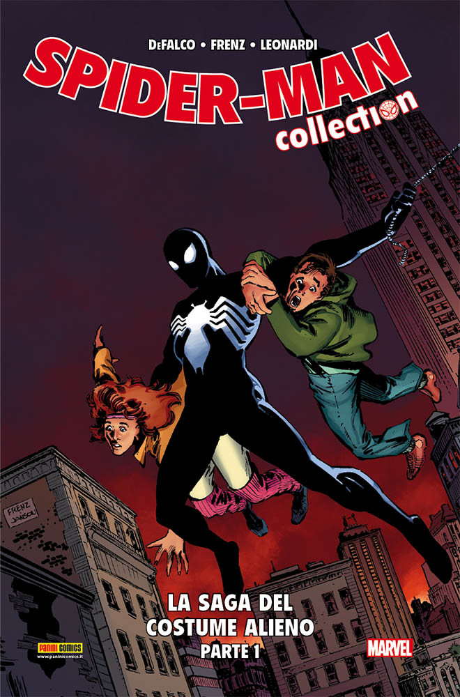 Spider-Man Collection vol. 15: La saga del costume alieno 1, copertina di Ron Frenz