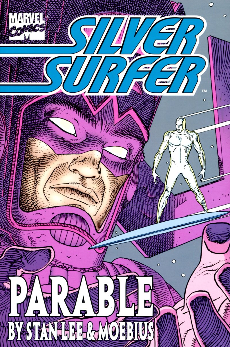 Silver Surfer: Parable, copertina di Moebius