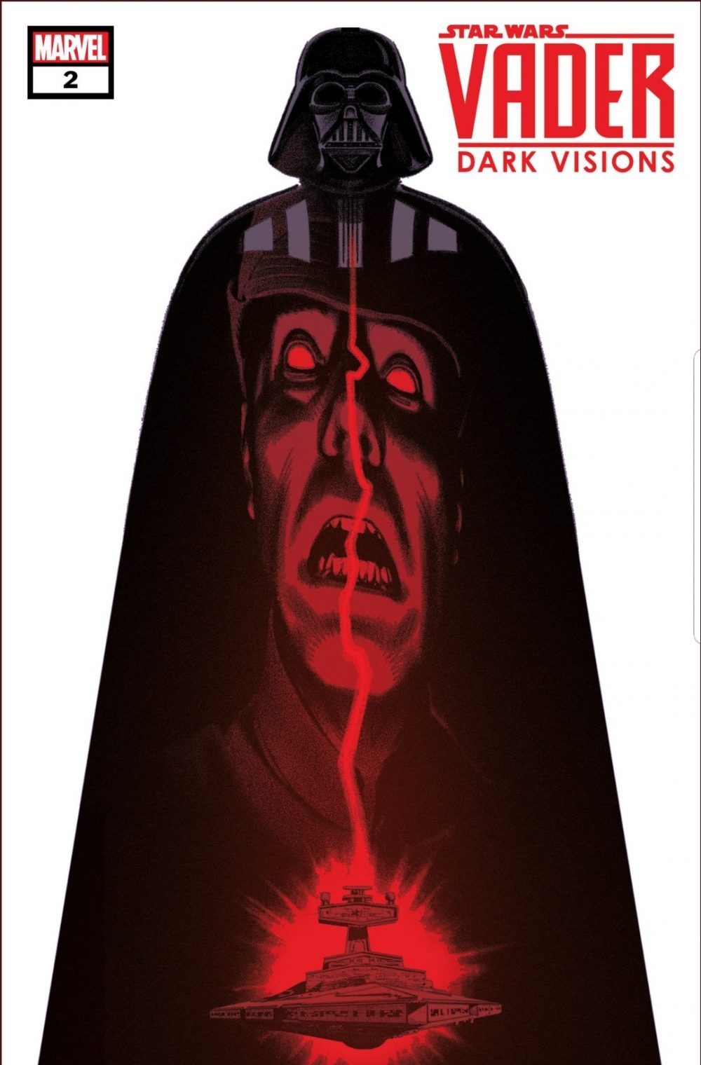 Vader: Dark Visions #2, copertina di Greg Smallwood