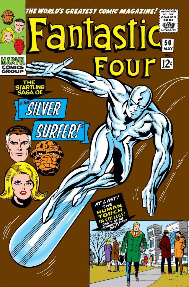 Fantastic Four #50, copertina di Jack Kirby