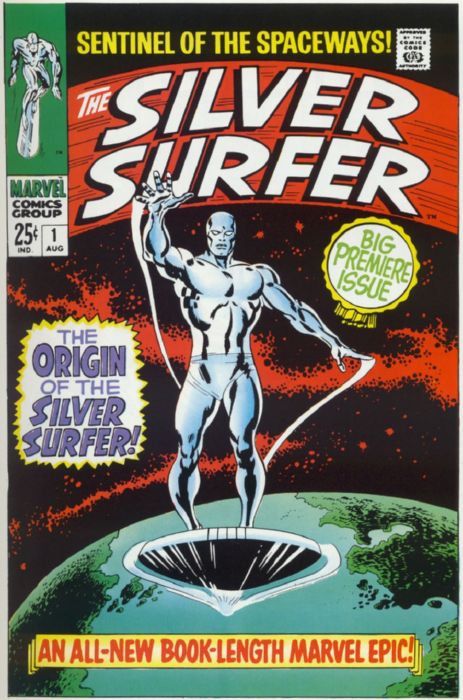 Silver Surfer #1, copertina di John Buscema