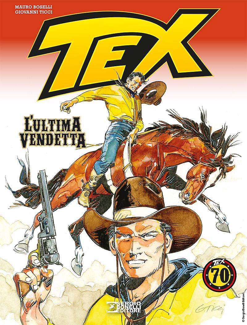 Tex: L'ultima vendetta, copertina di Giovanni Ticci