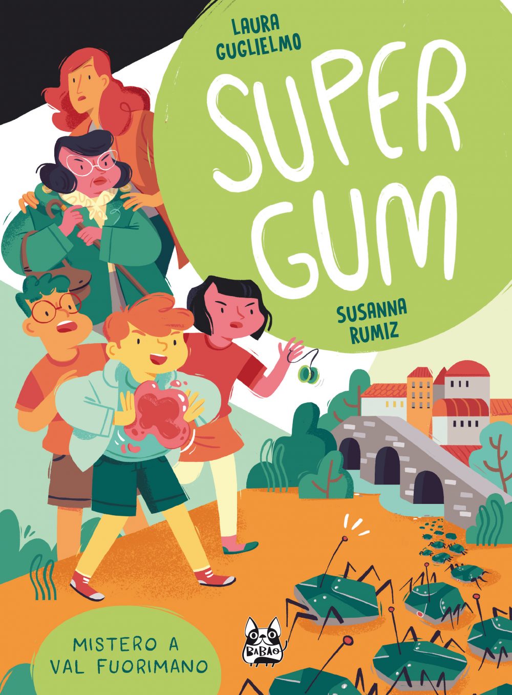 Supergum vol. 2: Mistero a Val Fuorimano, copertina di Susanna Rumiz