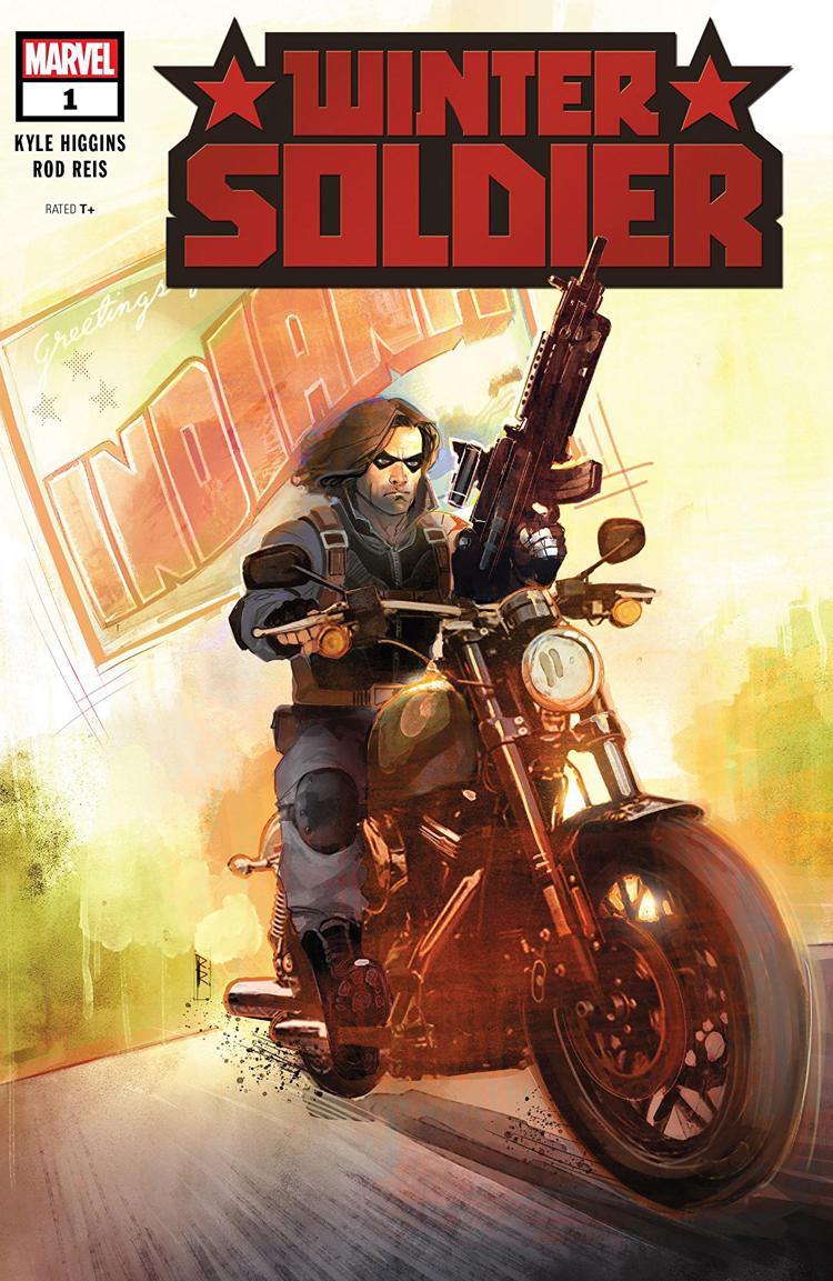 Winter Soldier #1, copertina di Rod Reis