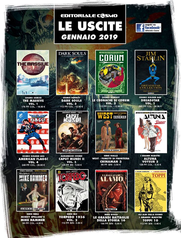 Editoriale Cosmo per gennaio 2019