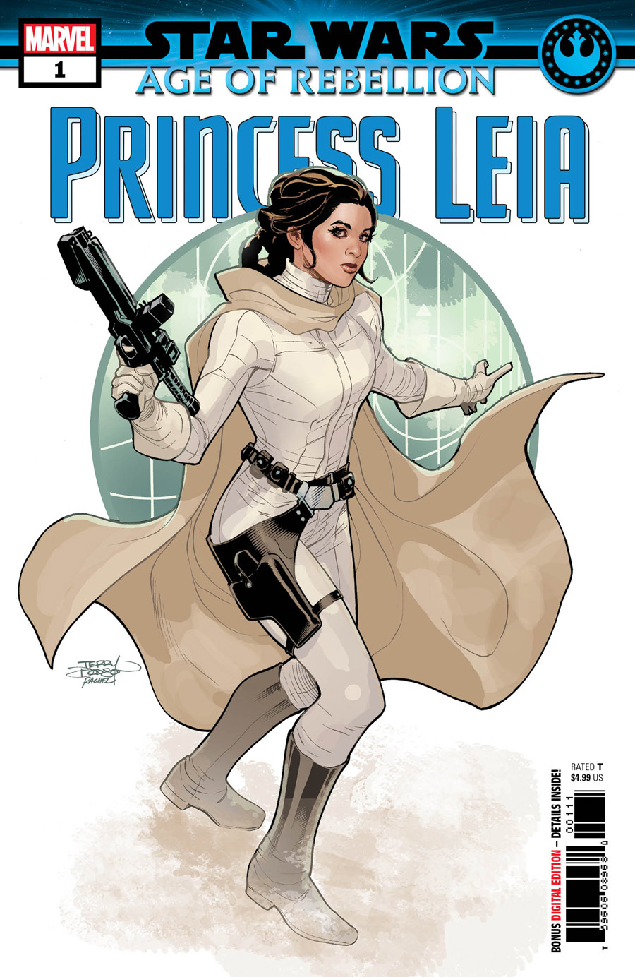 Star Wars: Age of Rebellion - Princess Leia #1, copertina di Terry Dodson