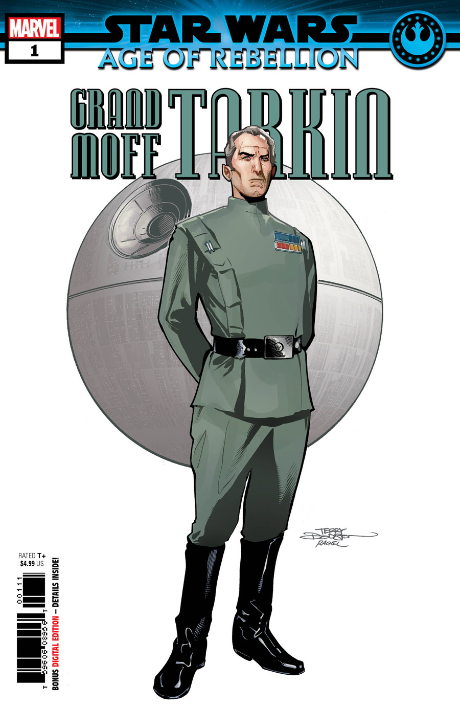 Star Wars: Age of Rebellion - Tarkin #1, copertina di Terry Dodson