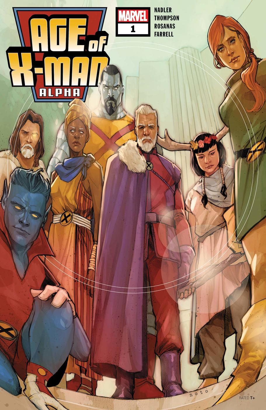 Age of X-Man: Alpha #1, copertina di Phil Noto