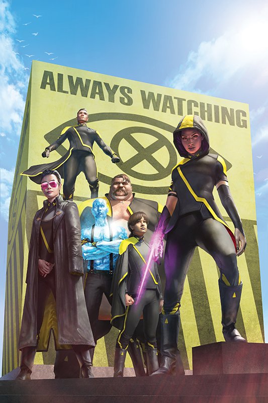 Age of X-Man: The X-Tremists #1, copertina di Rahzzah