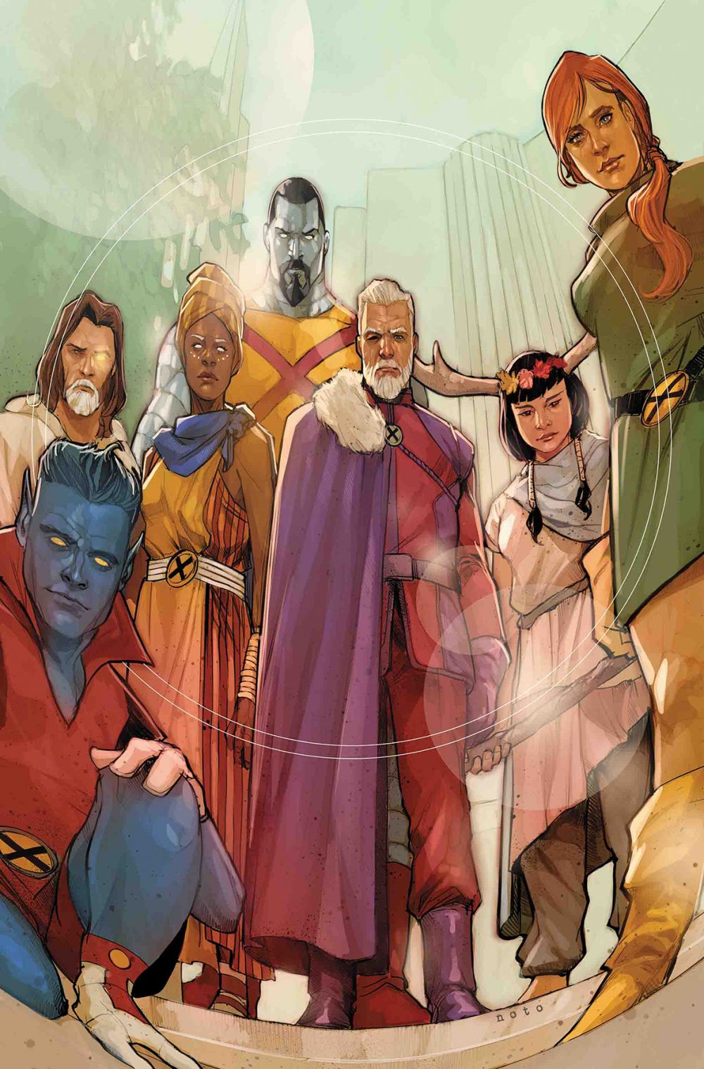 Age of X-Man: Alpha #1, copertina di Phil Noto