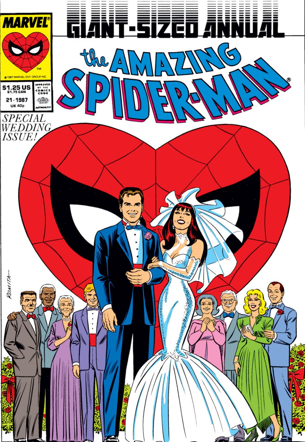 Amazing Spider-Man #21, copertina di Paul Ryan