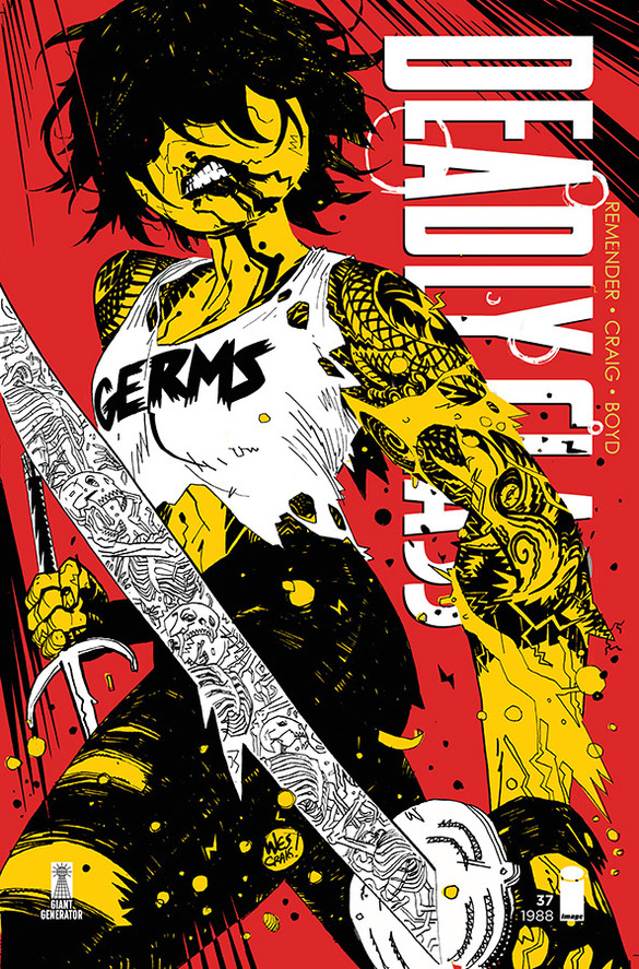 Deadly Class #37, copertina di Wes Craig