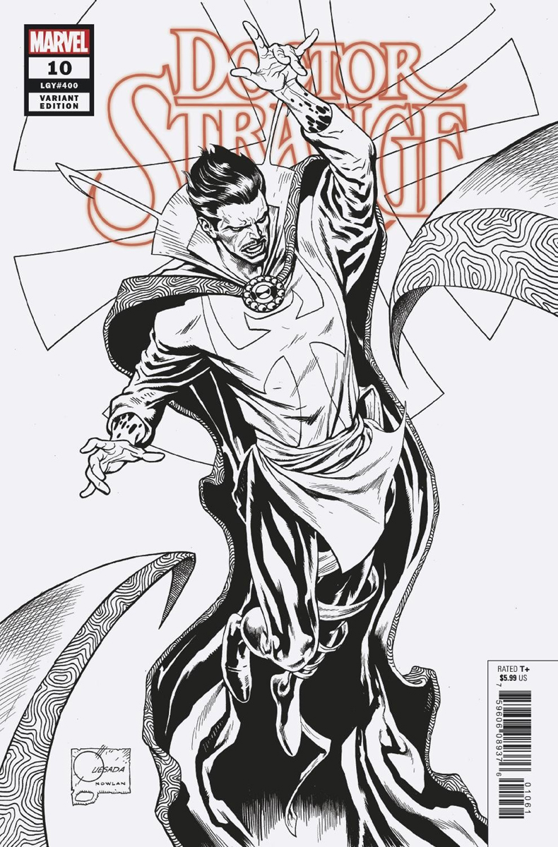 Doctor Strange #10, variant cover di Joe Quesada