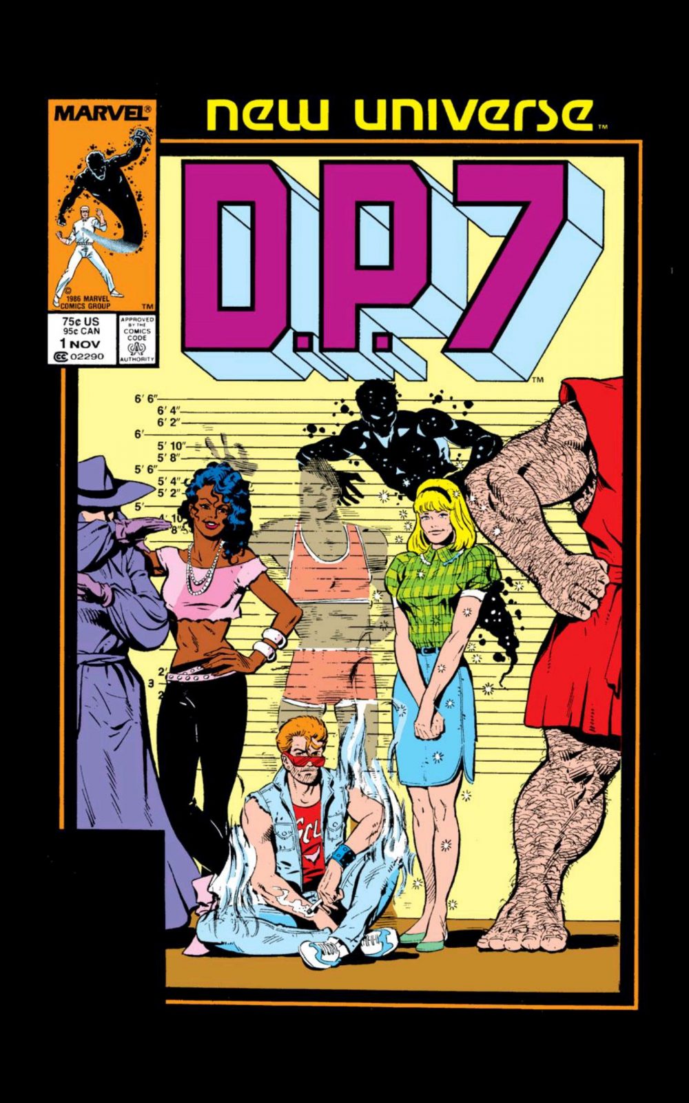 D.P.7 #1, copertina di Paul Ryan