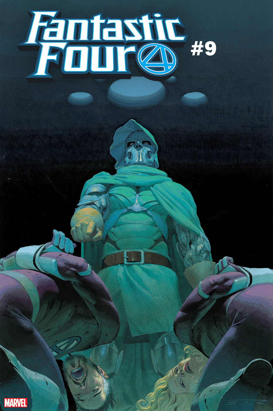 Fantastic Four #9, copertina di Esad Ribic