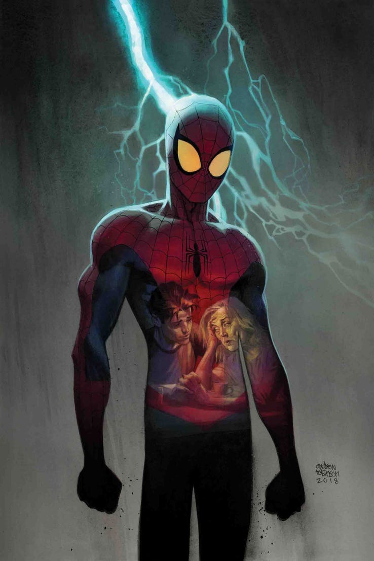 Friendly Neighborhood Spider-Man #5, copertina di Andrew C. Robinson