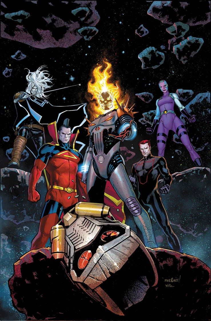 Guardians of the Galaxy #3, copertina di David Marquez