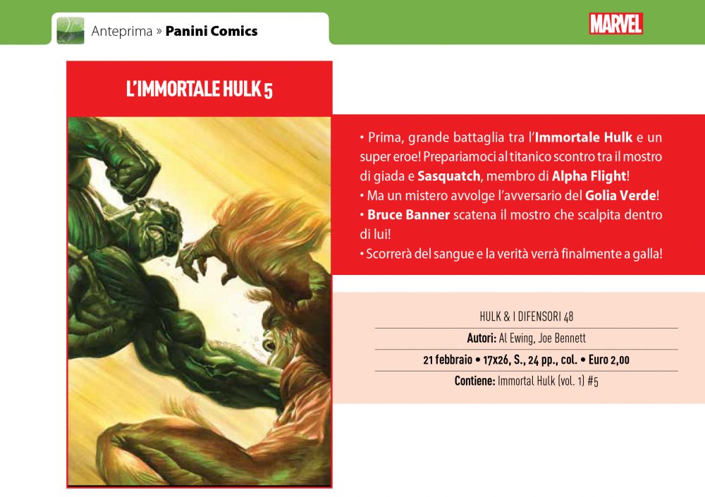 L'Immortale Hulk su Anteprima