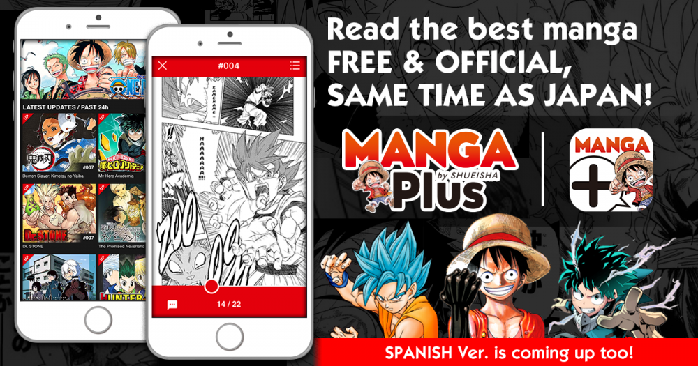 Manga Plus by Shueisha