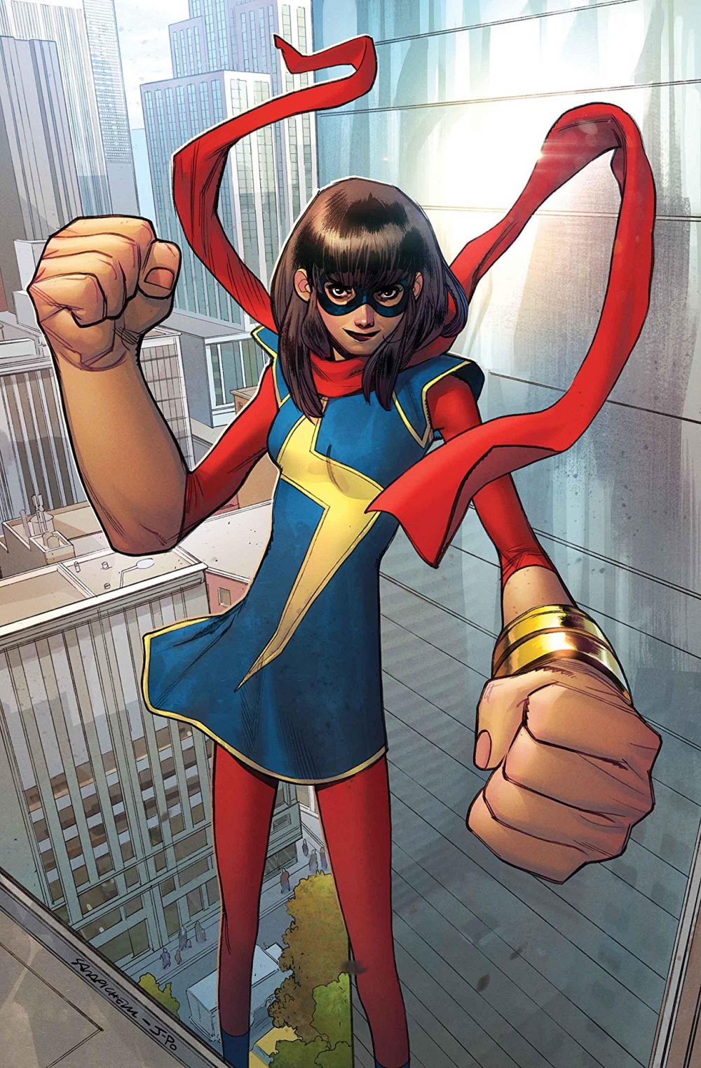 Ms. Marvel #38, copertina di Sara Pichelli