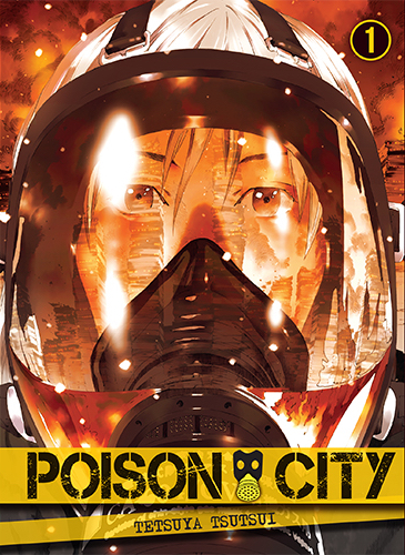 Poison City 1, copertina di Tetsuya Tsutsui