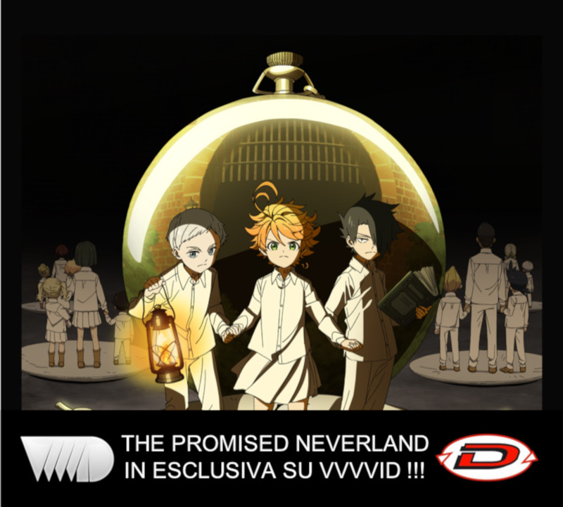 The Promised Neverland, l'anime su VVVVID