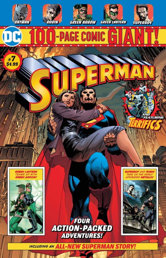 Superman Giant #7, copertina di Andy Kubert